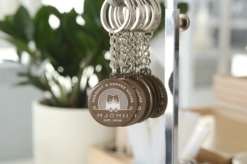 Terrace best sale house keyring